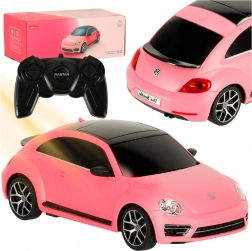 Rastar RC voiture VOLKSWAGEN Beetle UV 1:24 rose