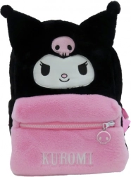 Sac à dos en peluche motif Kuromi