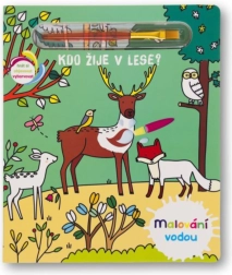 Peinture à l’eau : Qui vit dans la forêt ?