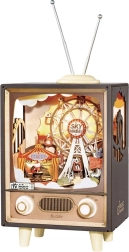 Puzzle 3D en bois Carnaval au coucher du soleil