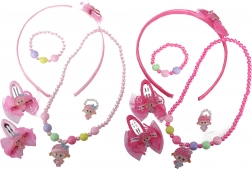 set de mode avec poupée et accessoires pour petites coquettes