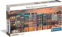 Clementoni puzzle panoramique Matin à Amsterdam 1000 pièces