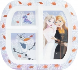 Assiette rectangulaire pour enfants La Reine des Neiges