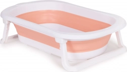 Baignoire pliante pour enfants avec drainage Ecotoys rose