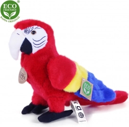 Rappa Perroquet en peluche rouge Ara Arakanga 24 cm ÉCO-RESPONSABLE