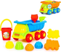 Set camion benne pour le sable avec accessoires