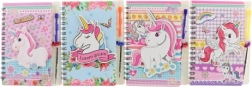 Carnet avec stylo licorne