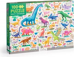 Puzzle Mudpuppy Dinosaures Puissants 100 Pièces