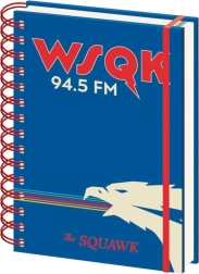 Bloc à anneaux STRANGER THINGS avec autocollants