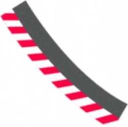 bord extérieur pour virage 3/30° pour circuits Carrera Evolution, Digital 132 et Digital 124