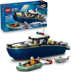 LEGO City Bateau de police – poursuite en mer