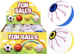 Balle rebondissante Œil 6 cm