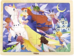 Puzzle en bois conte de fées 24 pièces