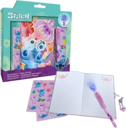 Coffret cadeau : stylo secret, carnet et autocollants Lilo et Stitch