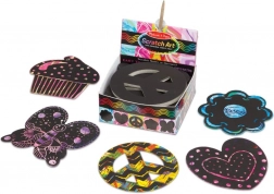 Carte à gratter Amitié – set de cartes à graver ScratchArt