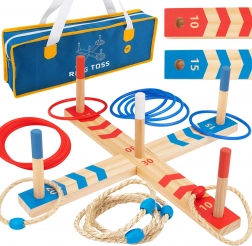 Jeu en bois Ring Cross de Tooky Toy