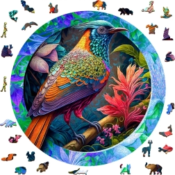 Puzzle Oiseau coloré en pièces de bois 505 pcs