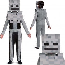 Déguisement enfant MINECRAFT Skeleton (4–6 ans, 110–122 cm)