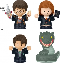 ensemble de figurines Little People Harry Potter : la Chambre des Secrets (pack de 4)