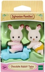 Jumeaux lapins chocolat SYLVANIAN FAMILIES