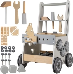 Chariot d’atelier en bois 3-en-1 KRUZZEL pour enfants