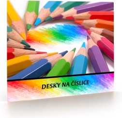 Dossiers pour chiffres pour écoliers Pastels