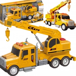 WOOPIE grue interactive avec crochet mobile, camion 1:14