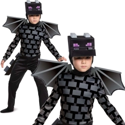 Déguisement enfant Ender Dragon du jeu Minecraft 137–149 cm (10–12 ans)