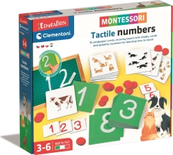 Chiffres tactiles Montessori Clementoni