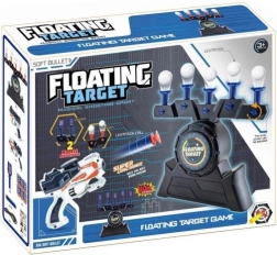 Cible mobile et deux pistolets