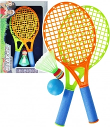 Set de badminton pour enfants avec volant et balle