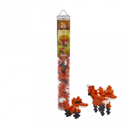 Plus-Plus renard – jeu de construction créatif 100 pcs en tube
