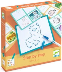 Djeco coffret de dessin Lama & Co