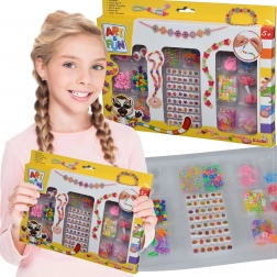 Kit créatif pour fabriquer des bracelets colorés SIMBA ART & FUN