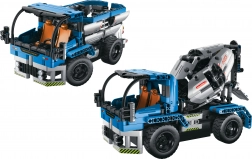 Kit de construction camion et bétonnière 2‑en‑1 RC 26 cm