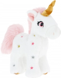 Keeleco licorne blanche 16 cm – peluche écoresponsable