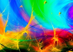 Puzzle Fractales arc-en-ciel 1000 pièces