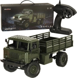 Camion militaire tout-terrain radiocommandé 4WD 1:16 RTR