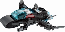 Qman Shadow Pulse Combat Vehicle – avion cargo Falcon mini set de construction