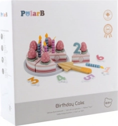 Gâteau d’anniversaire en bois à découper POLARB de VIGA