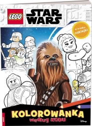Livre de coloriage Lego Star Wars par code