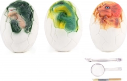 Œuf de dinosaure à creuser 11 cm – kit archéologique pour enfants