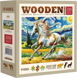 WOODEN CITY Puzzle en bois Cheval rapide 1010 pièces