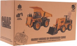 Bulldozer de construction télécommandé