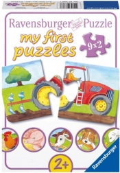 Ravensburger mes premiers puzzles à la ferme 9×2 pièces
