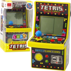 Mini jeu d’arcade Tetris rétro jaune