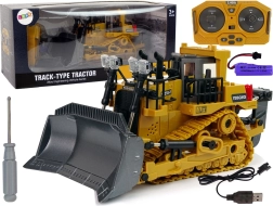 Bulldozer RC 2,4 GHz avec lame mobile