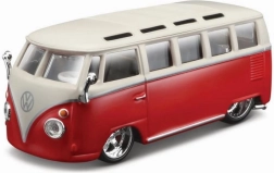 Bburago plus Volkswagen Van Samba rouge