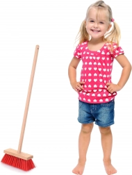 Balai de rue en bois pour enfants 78 cm KLEIN