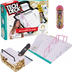 Tech Deck fingerboard rampe SKY BROWN Paris 2024 avec planche